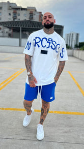 CONJUNTO CAMISETA E SHORTS GRAFITE CARBONO