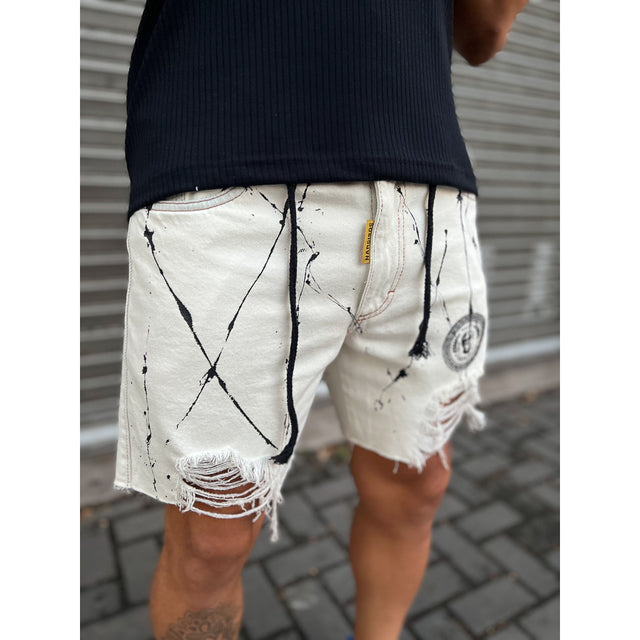 BERMUDA OFF WHITE SPLASH