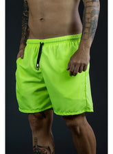 Short Praia Tactel Green Flourescent