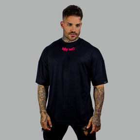 Camiseta Oversized Why Not Blck